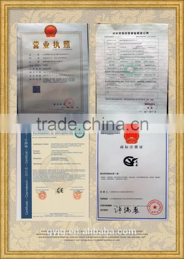 GY 1290 laser cutting machine