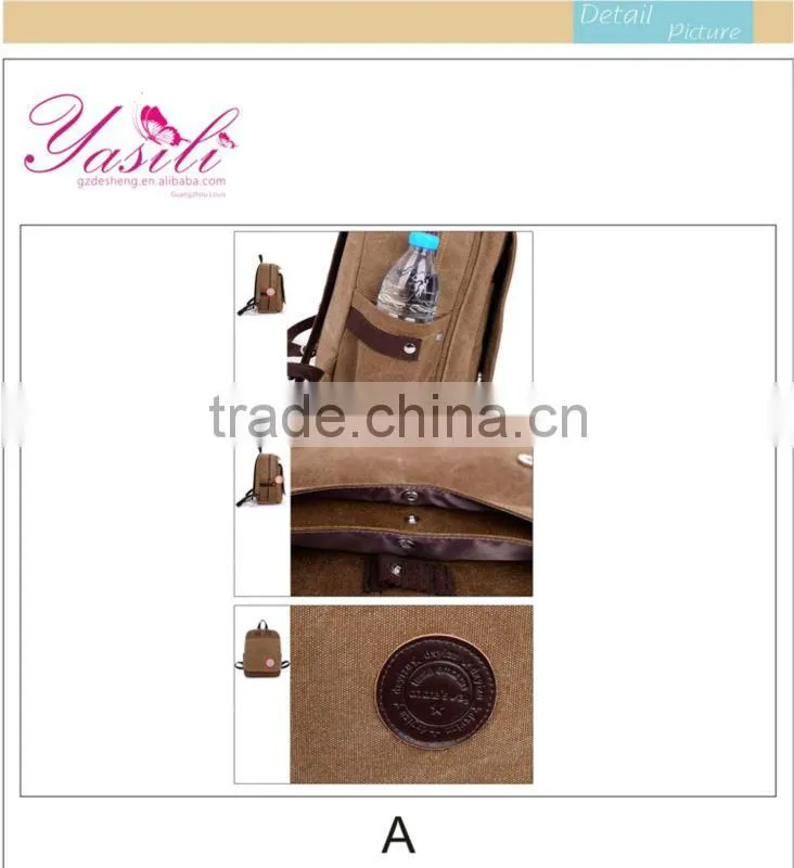 leisure backpack bags,Korean version canvas backpack,canvas backpacks cheap and beautiful