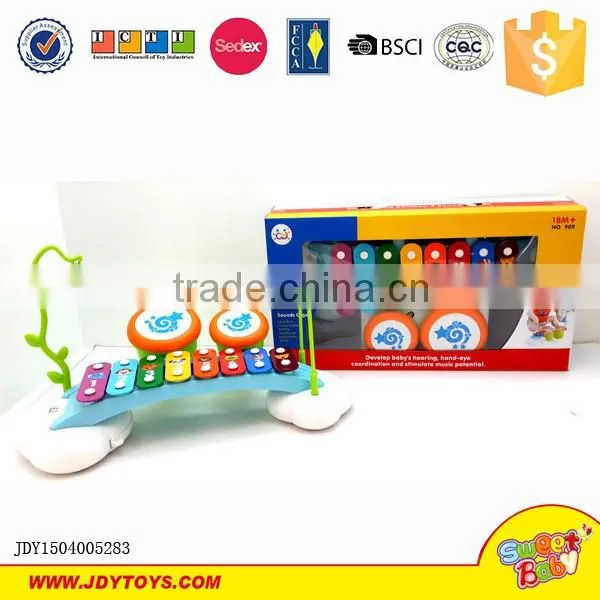 New product battery operated ASTM crocodile baby toy healthy ball education toy for kids