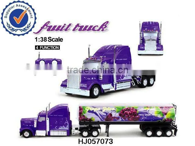 1:38 4ch R/C fruit truck on sale with light