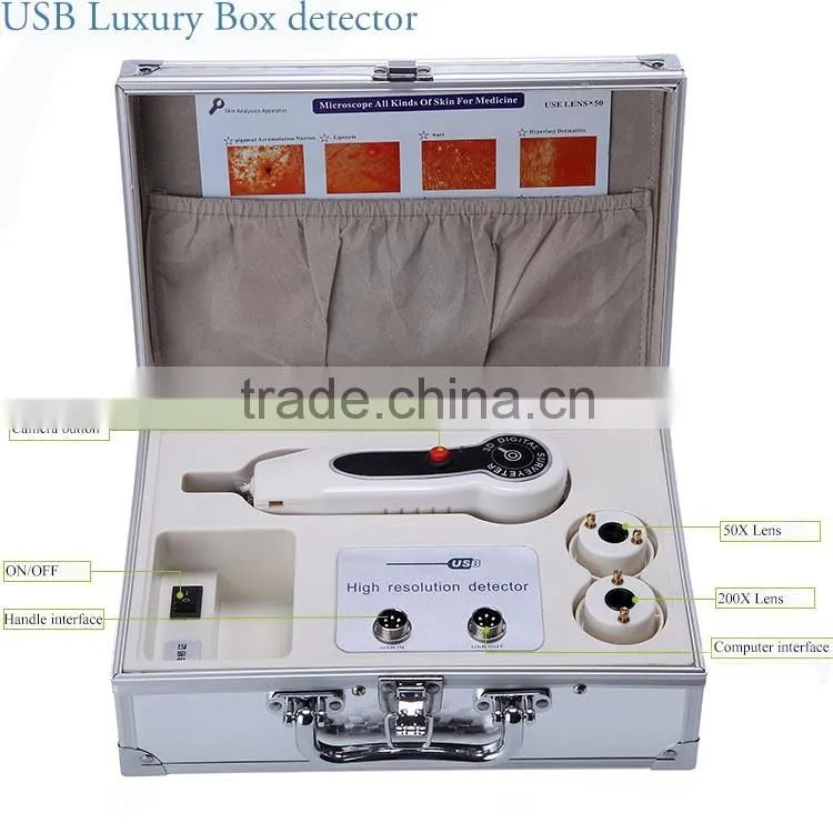 Medical Equipments Skin and Hair Analyser With CE Approved