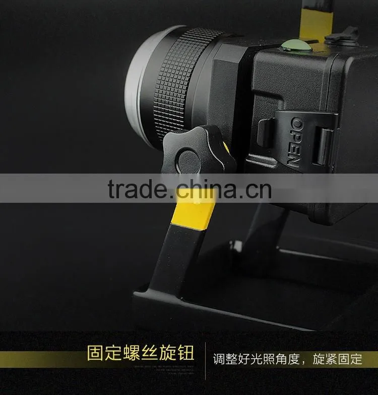 High Power Project Lamp Zoom Focus Rechargeable T6 Led Floodlight