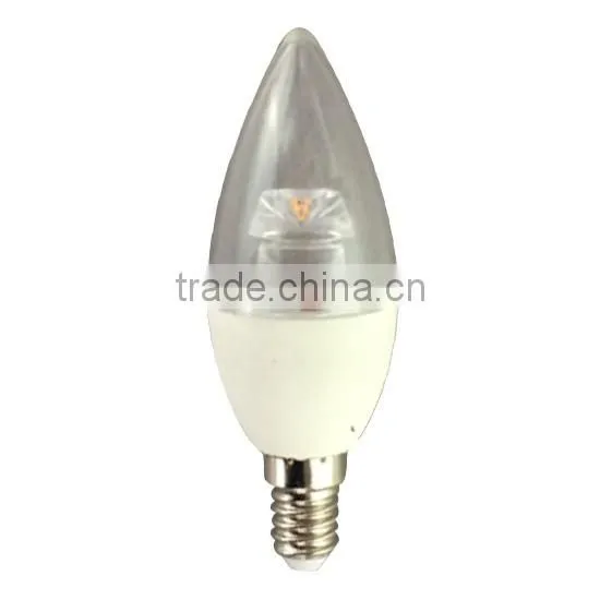 high quality e14 candle led bulb