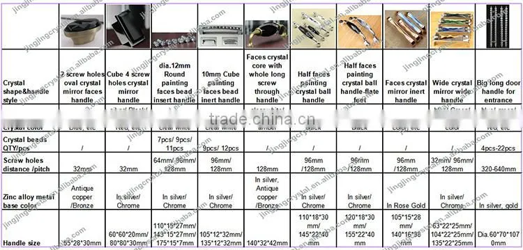 Desktop Clock Crystal material with battery crystal decoration