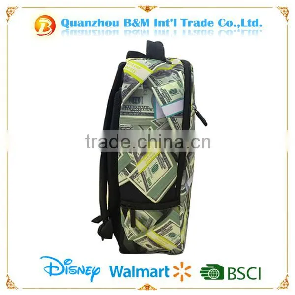 Men's Fashion multifuction day backpack bag