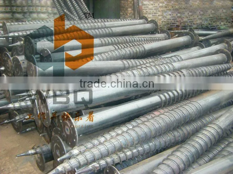 Ground screw for solar racking system F76x1200x220