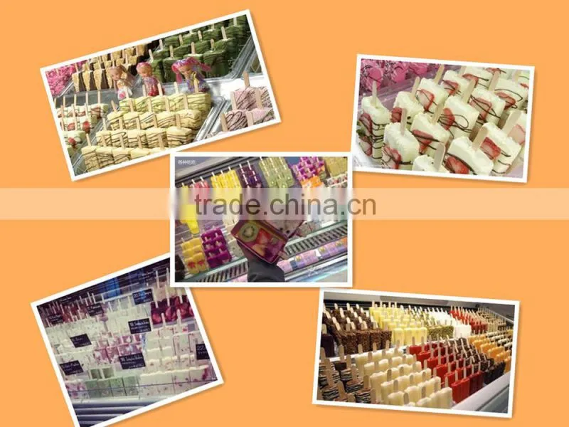 Stainless Steel Ice Pop Popsicle Maker Making Machine
