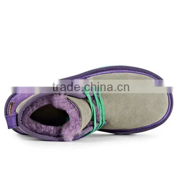 Fashion splicing EVA sole winter women shoes boots