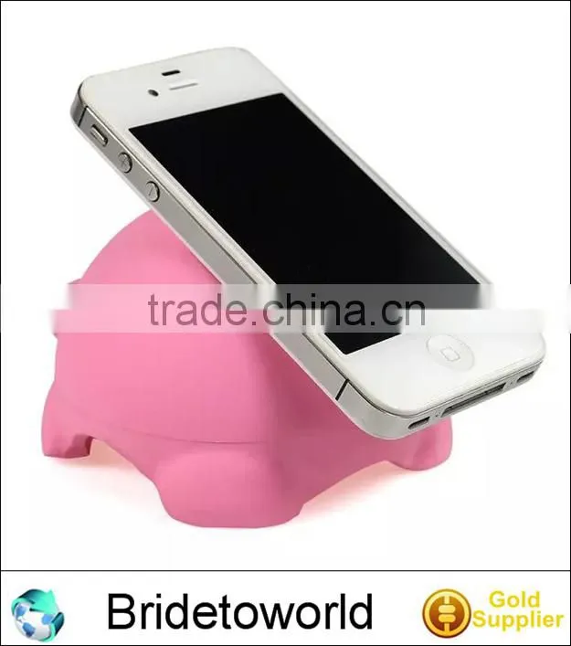 Funny Silicone Turtle Desktop Cell phone Holder for desk