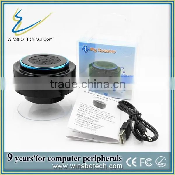 Waterproof bluetooth speaker vibration speaker