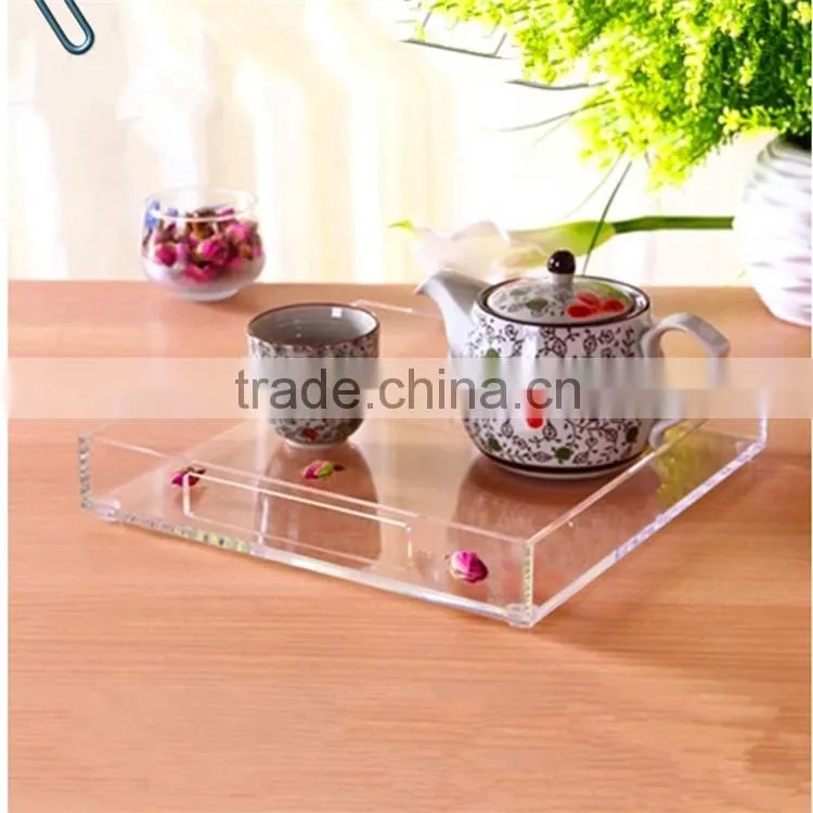 beautiful acrylic trays wholesale,acrylic tray with insert,clear acrylic tray