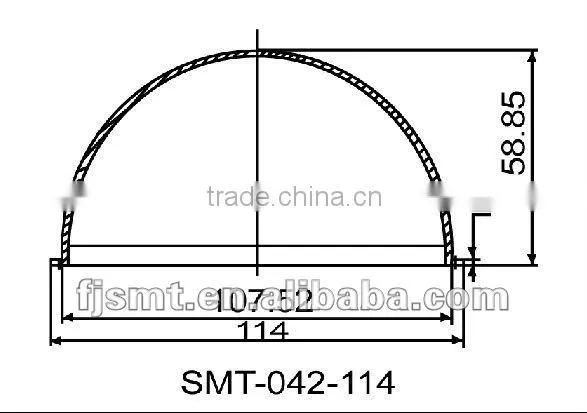 4.2-inch Dome cover