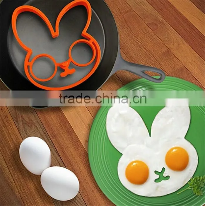 Set of Fried Eggs Mold,Non-stick silicone cookware,Wholesale price and top quality