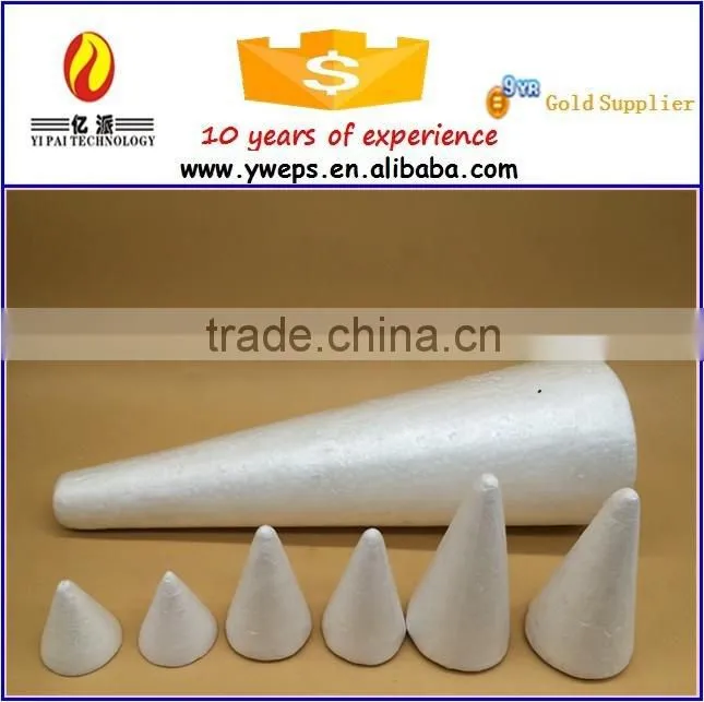 Factory price styrofoam cone christmas trees/christmas cone