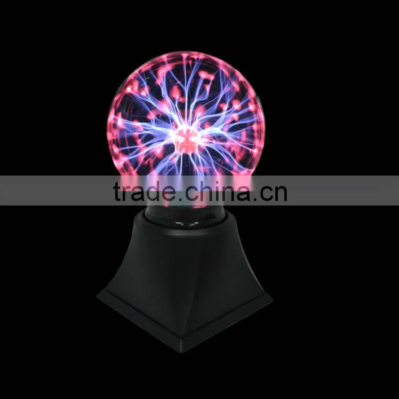 2014 modern 6 inch magic home lighting decoration glass plasma ball