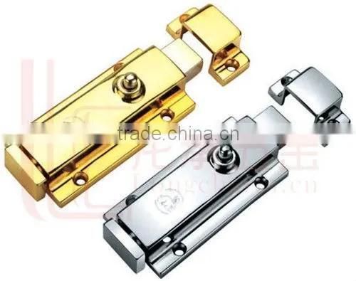 GB zinc alloy hotel security door closer barrel bolts door latch YL-6201