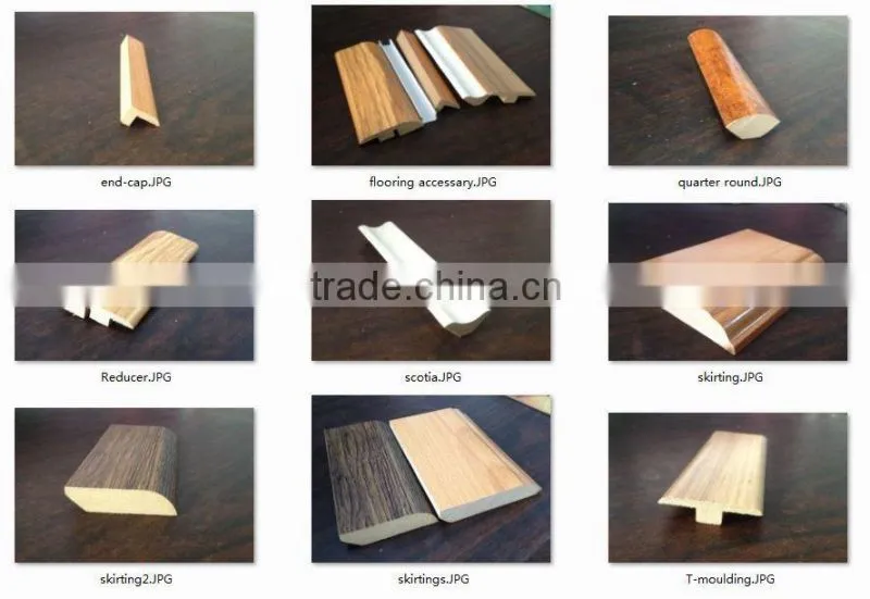 all kinds flooring accessories wooden,Skirtings,stair-nose