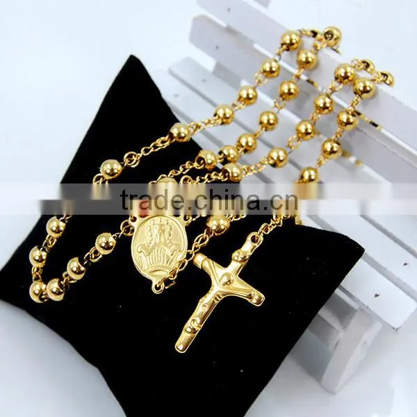 stainless steel jesus head pendant,wholesale high quality steel jewelry,gold plated stainless steel pendant