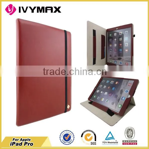 Pu leather case for ipad pro with stand case cover