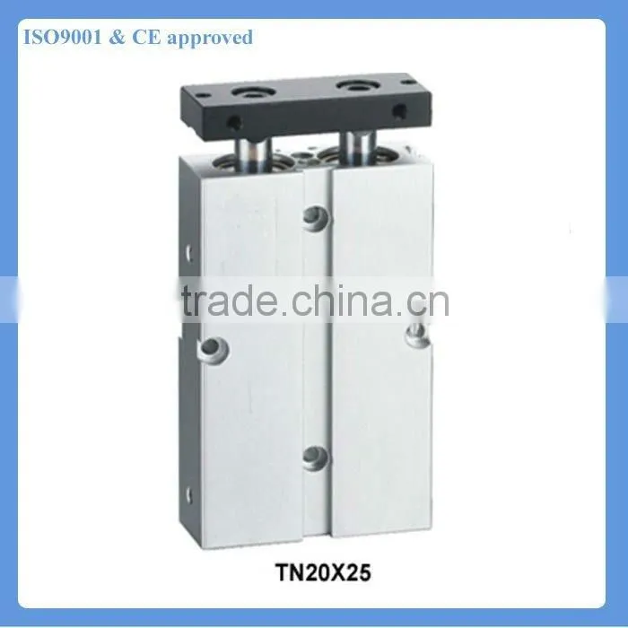 double rod cylinder-TN double shaft pneumatic cylinder