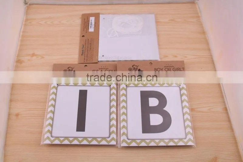 Ahoy It Is A Boy baby shower boy birthday party decoration supplies paper triangle flag
