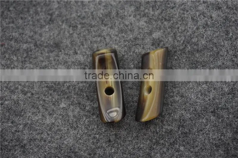 FASHION SPECIAL SHAPE RESIN TOGGLE BUTTON FOR COAT