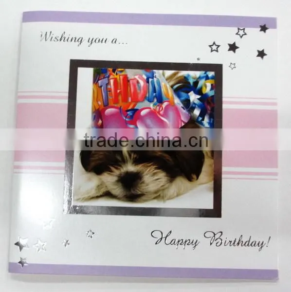 Customized Wholesale birthday Greeting Card