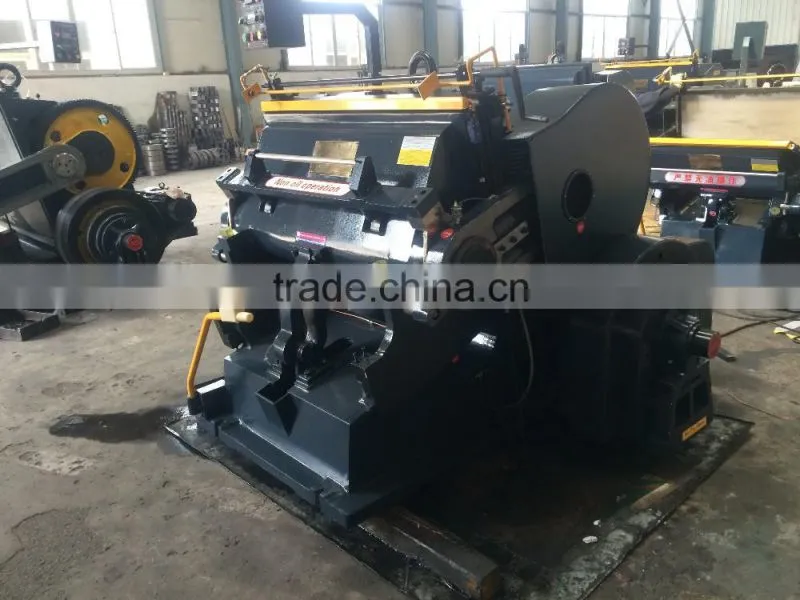 flat corrugated cardboard die cutter machine/carton box machine