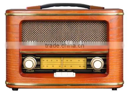 Retro Mini portable speaker with usb input /sd/fm