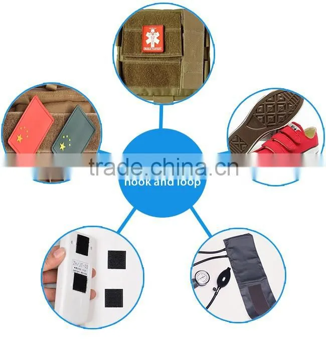 High frequency hook and loop, colored Nylon Special High Frequency Hook and Loop tape