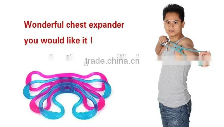 2014 hot sale chest expander / jelly tube