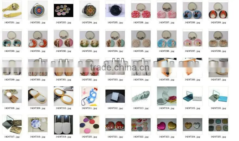 plastic cosmetic table mirror desktop mirror wholesale