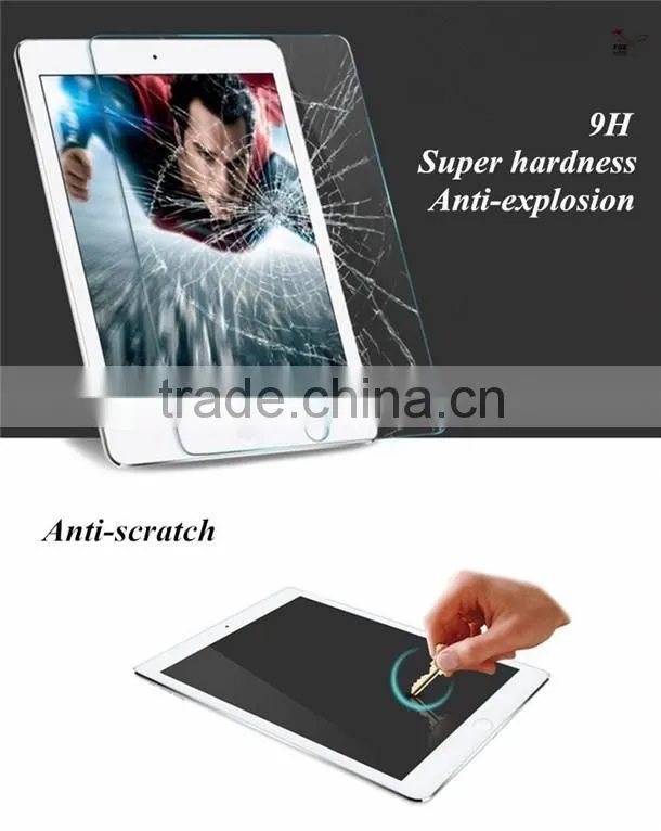 High Quality Glass Film Protector for Samsung Galaxy Tab S2 9.7 inch Laptop Temper Glass Screen Protector T810 T815 0.4mm