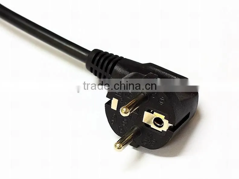 250V 10A Europe CEE AC power cord CEE7/7 to IEC320 C13