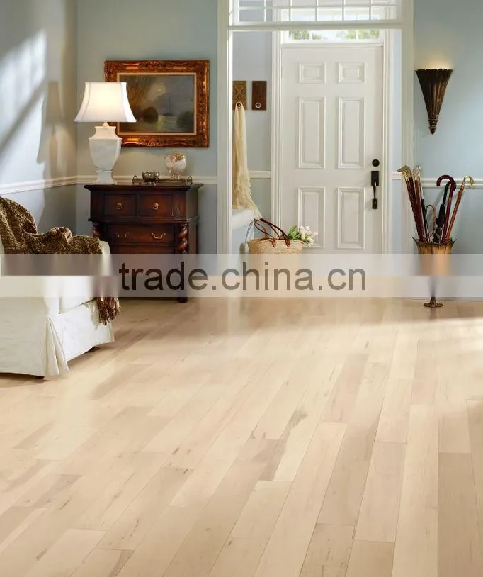 Hickory wood flooring Antique Handscraped Elm Engineered wood flooring