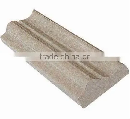 indoor natural stone green production marble border