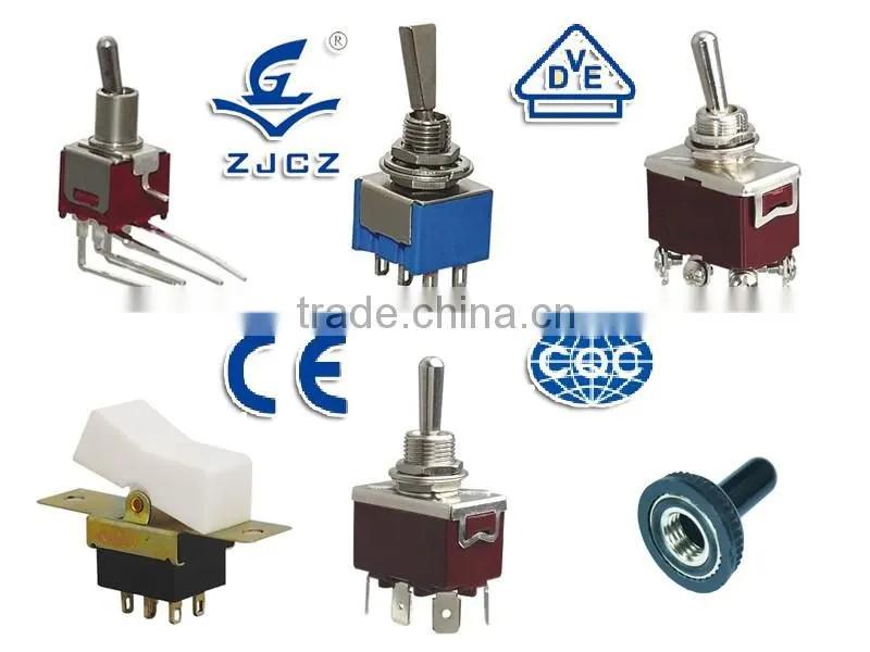 Toggle Switch/9 pin toggle switch,small toggle switches,toggle switch cap
