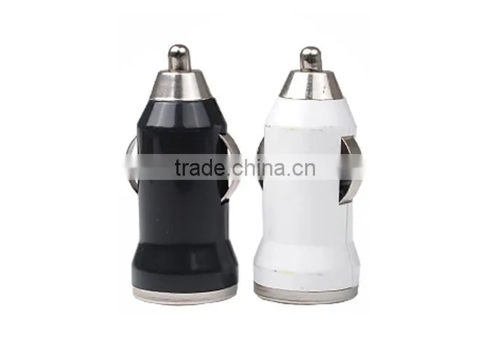 Bullet shape mini car charger wireless car charger for mobile phone