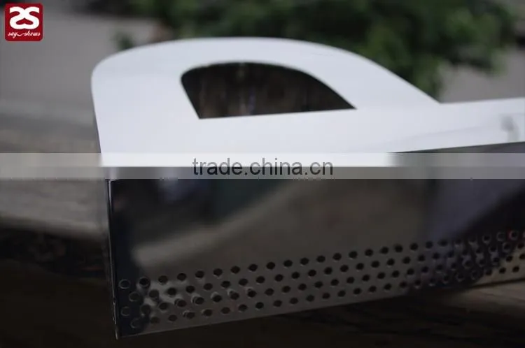 Stainless Steel Metal Letter Led Sign With bottom holes
