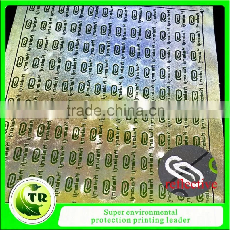 Reflective Heat Press Labels