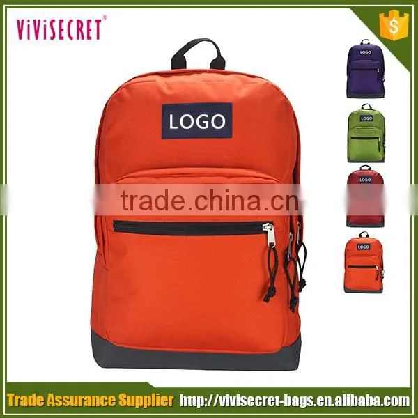 Comfortable design nylon pink quilted school backpack for college student