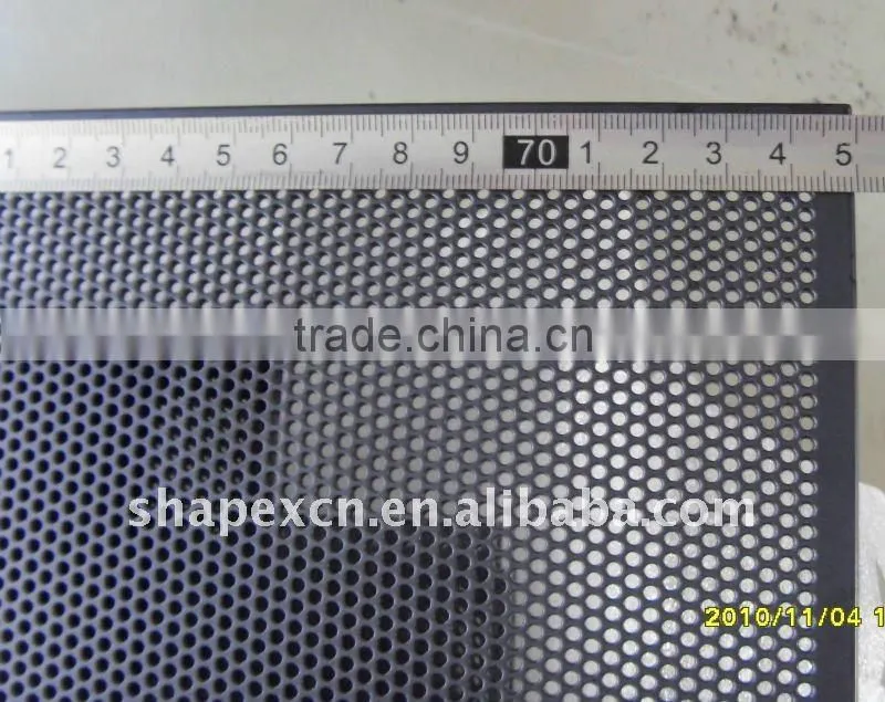 Aluminium perforated sheet