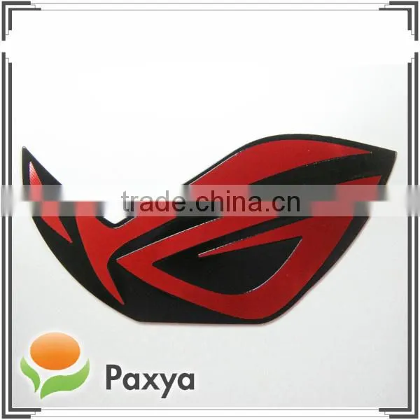 Aluminum metal nameplate sticker for electronic products