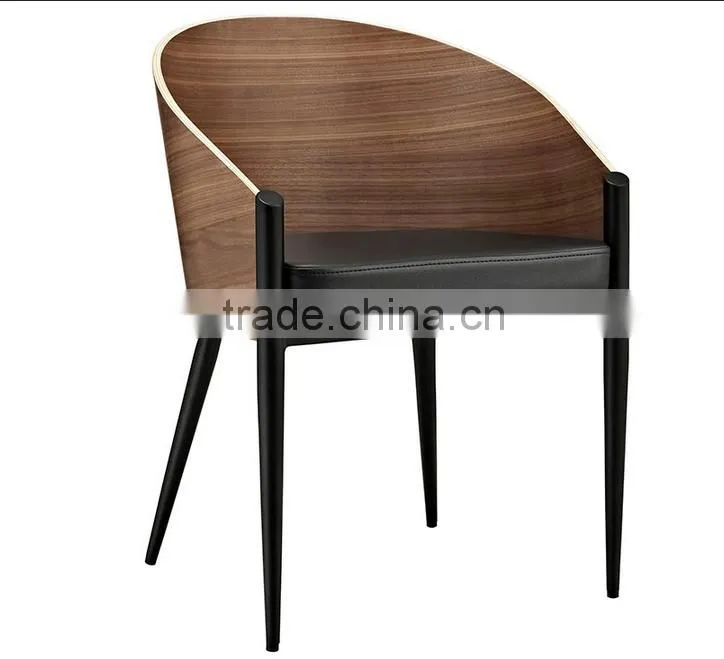 mid century modern cooper dining armchair in WALNUT