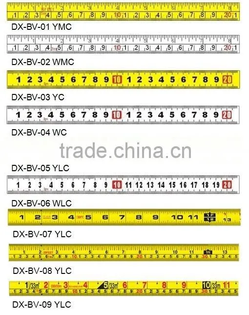 steel measurimg tape and tape measure and hardward tools