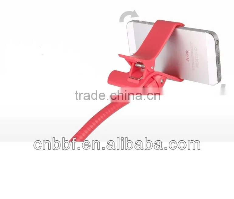 Mobile phone stand on bed , mobile phone holder in car, desk stand portable