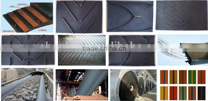 tubular conveyor belt rubber belt