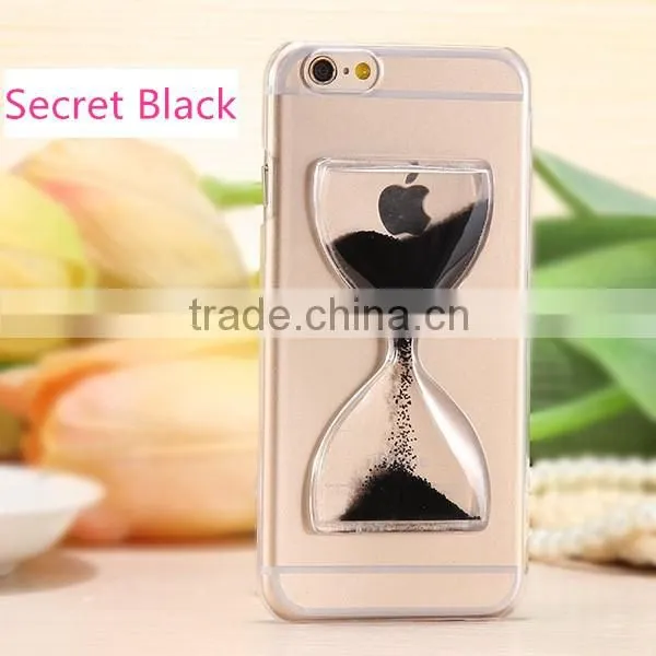 Fantastic Hourglass Design Colorful Clear PC Case for IPhone 6 /6s /6 plus