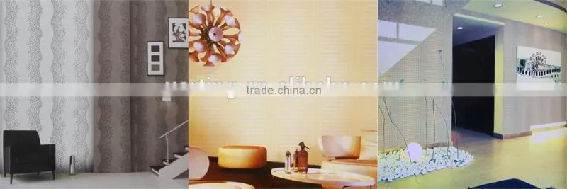 pvc wallcovering, wallpaper/wall paper modern for home walls