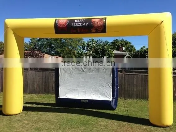 inflatable knvb arch /commercial inflatable arch/inflatable wedding arches
